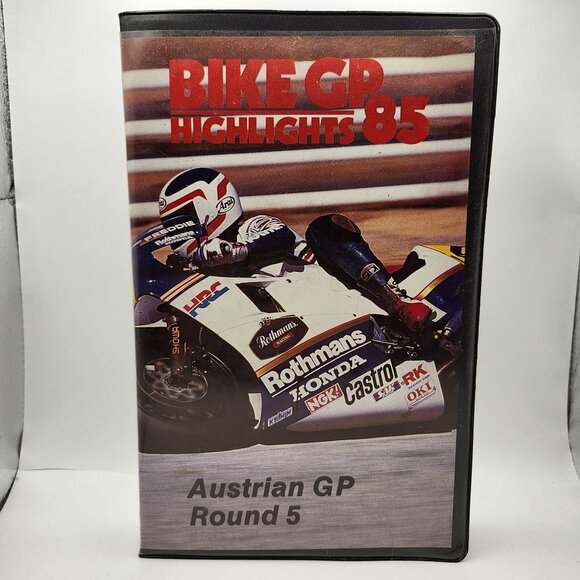 Bike GP Highlights 85 VHS Austrian GP Round 5 Salzburgring 250CC 500CC - Picture 1 of 5